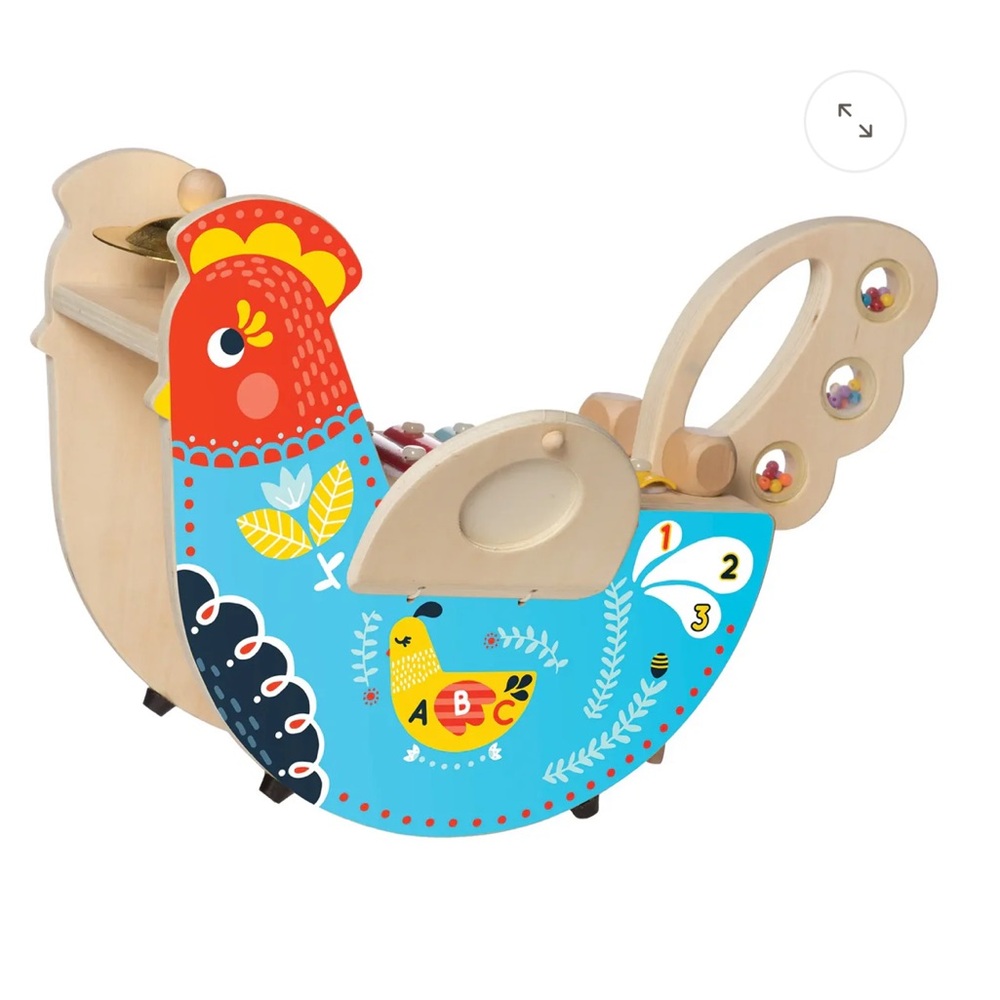 NIB Manhattan Toy Company Rocking Musical Chicken - Picture 4 of 6
